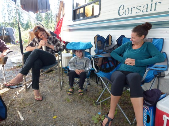 Laura, Caitlyn and the Ace man!