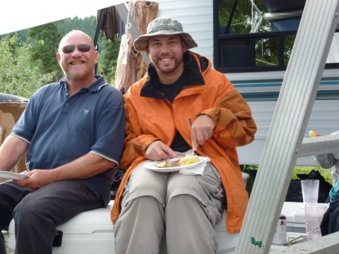 Reggie and Uncle Bobo