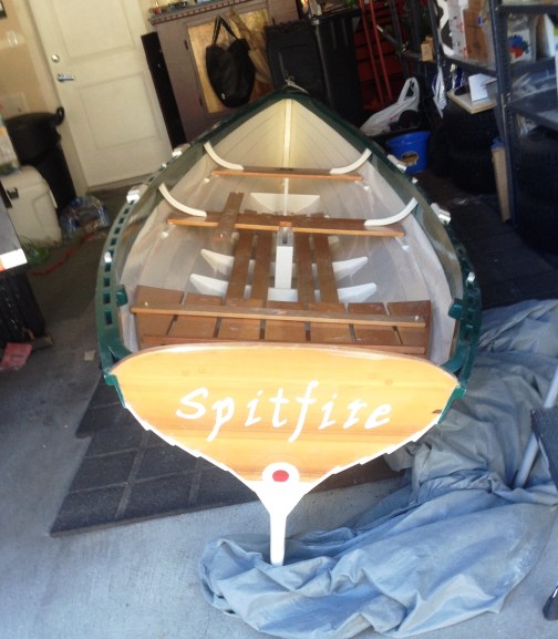 Spitfire down for repairs spring 2014