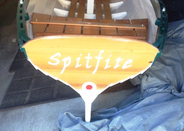 Spitfire transom july 2014